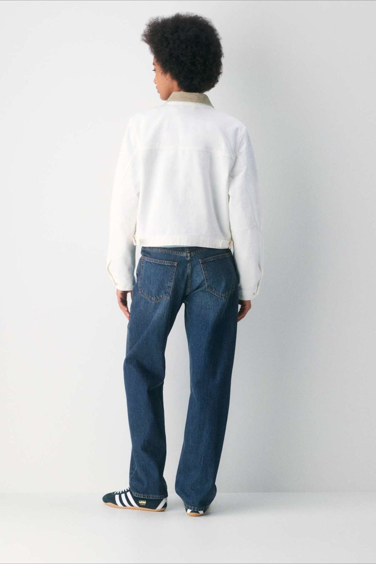 American Vintage Utility Cropped Coat - Fashionpara