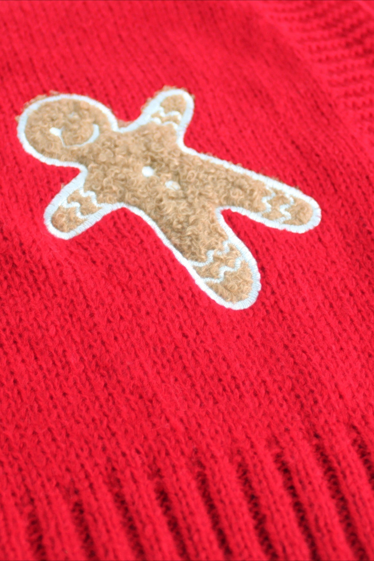 Charming Cookie Character Cropped Knit Cardigan for Style