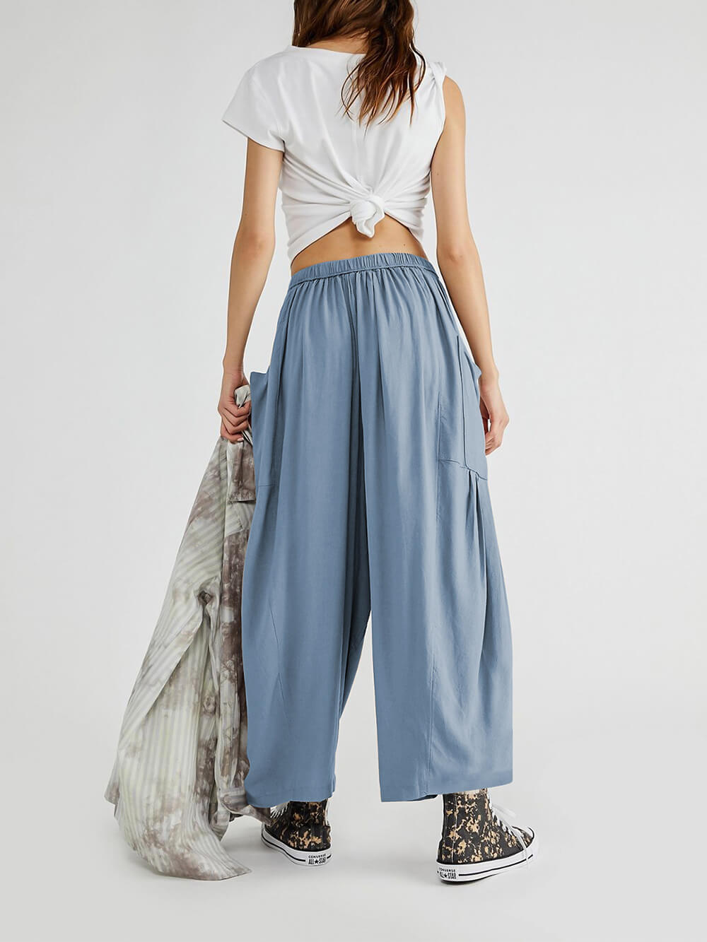 Comfortable Wide-Leg Yoga Pants - Fashionpara