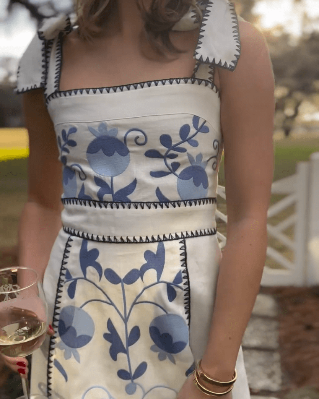 Women's Floral Print Smocked Tiered Dress - Fashionpara