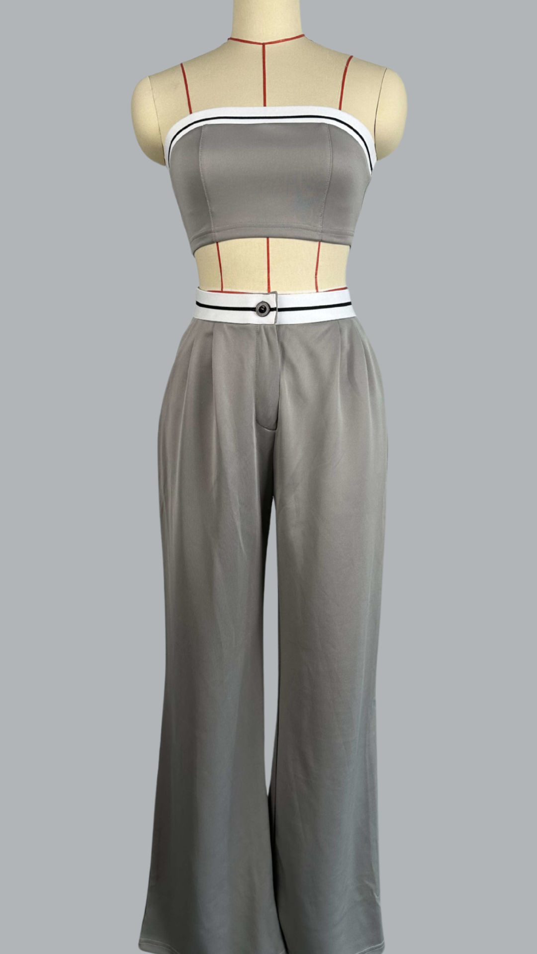 Power Puff Girl Co-ord - Grey