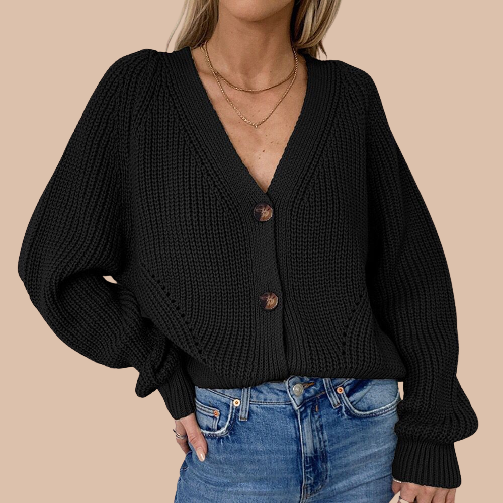 Rya Soft Loose Knit Cardigan for Effortless Style