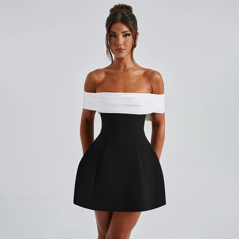 Dublin 2.0 Off-Shoulder Mini dress - Black