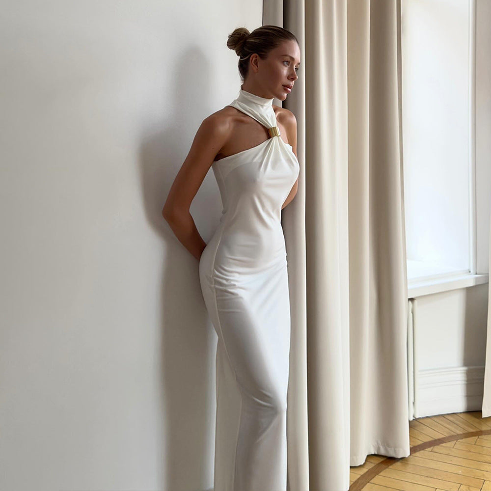 Mennekes Maxi Dress - White