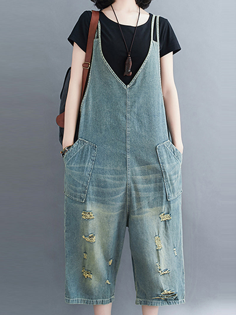 Beachwood Romper Overall Dungarees - Fashionpara