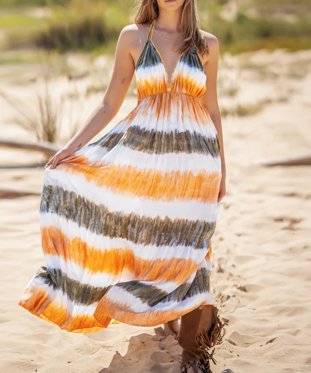 Summer Exquisite Tie-dye Dress - Fashionpara