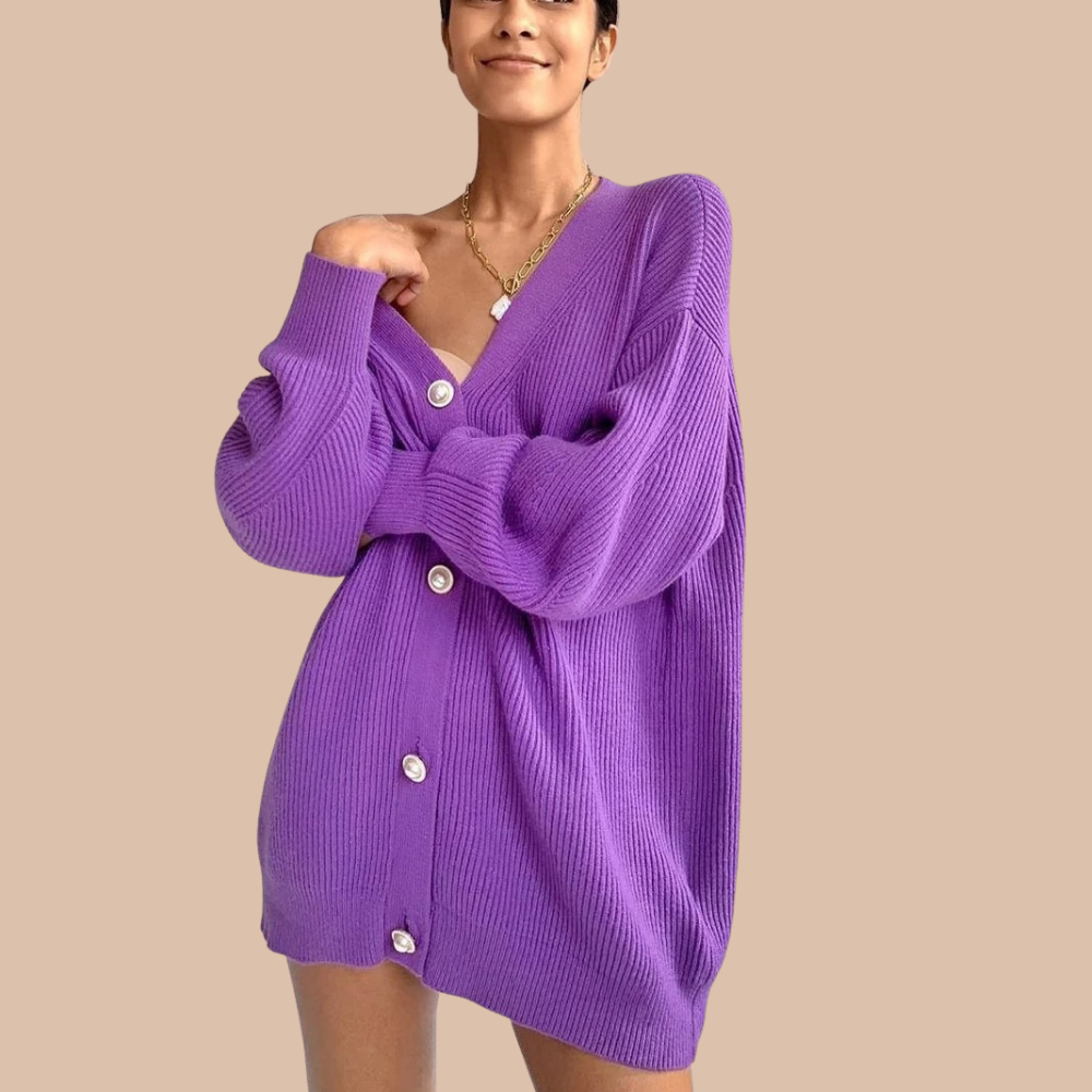 Orro Shop Miranda V-neck Cardigan for Effortless Style