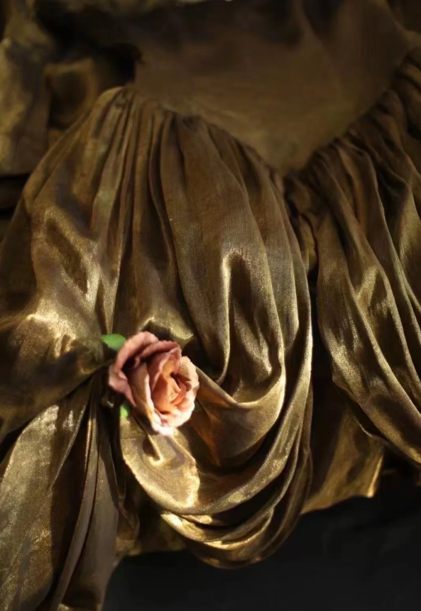 Green Velvet Prom Party Dress With Long Sleeves Classy Retro Evening Dress - Fashionpara