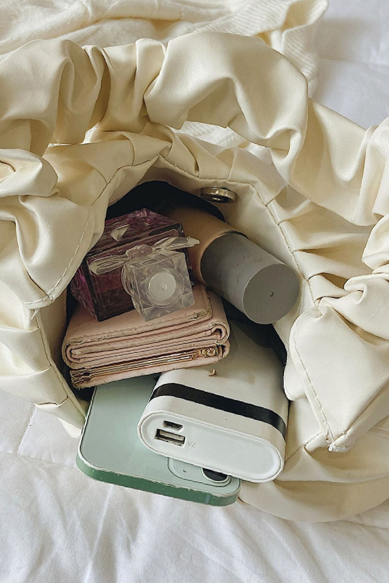 Minimalist Ruched Bag - Fashionpara