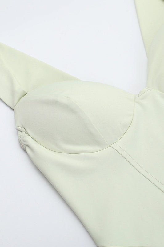 Sexy V-Neck Cami Waist-Cinched Bodycon Party  Dress