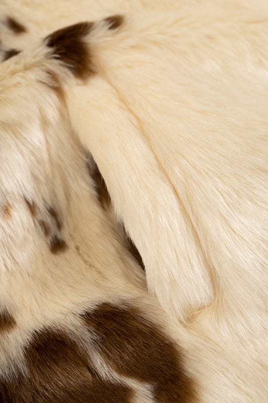 Chic Leopard Print Faux Fur Coat for Stylish Warmth