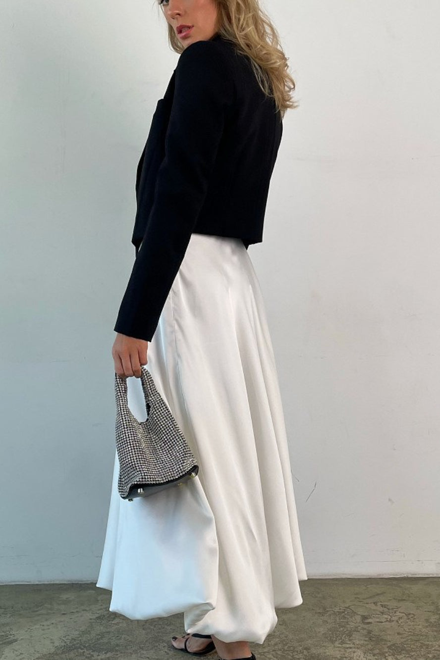 Puff Hem Cocktail Skirt