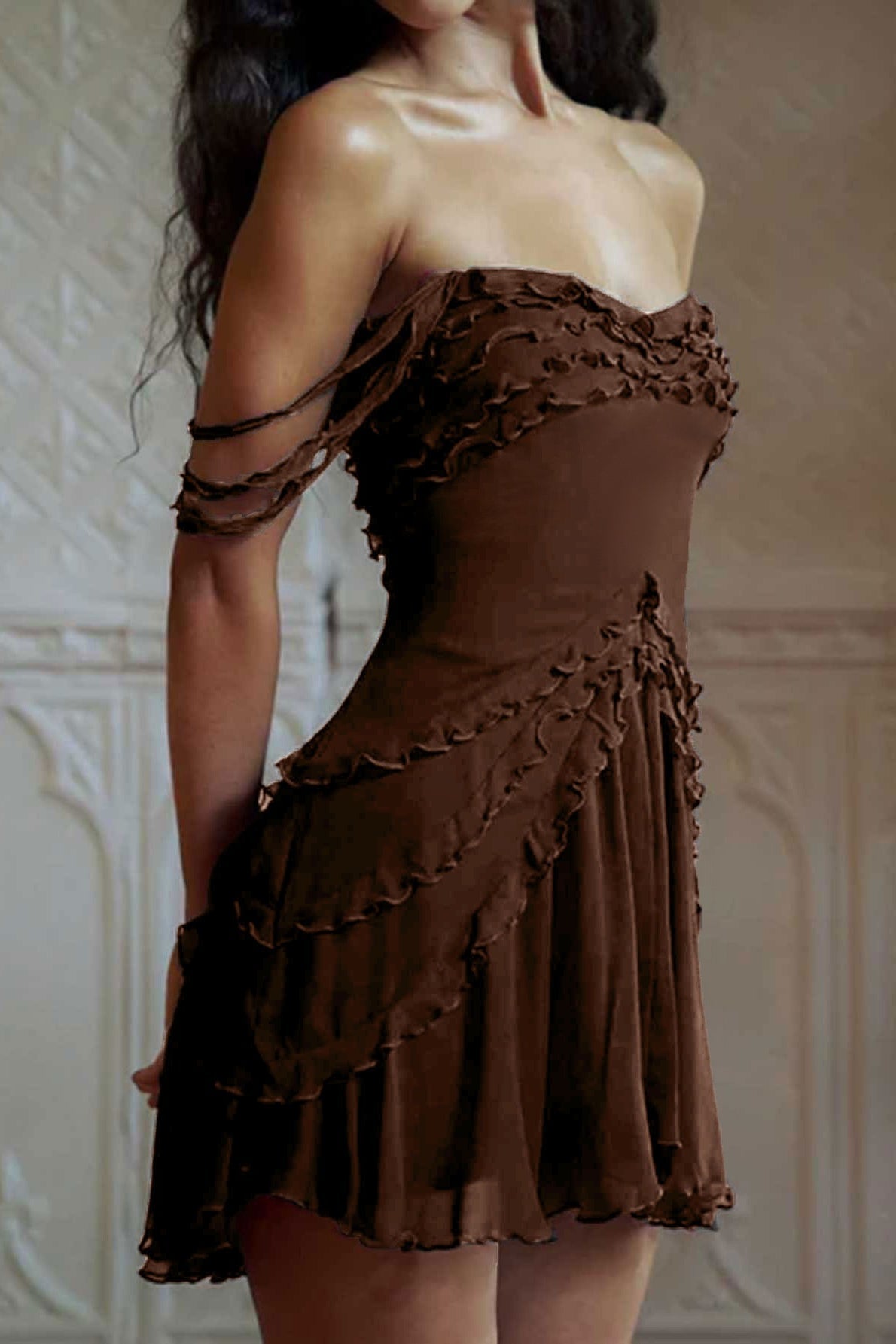 Sheer Bodycon Slip Dress