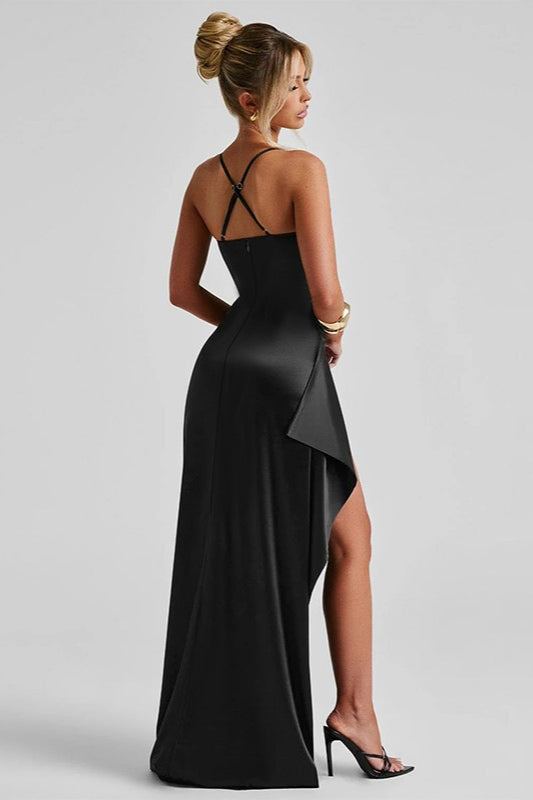 Bodycon Slit Maxi Party Dress