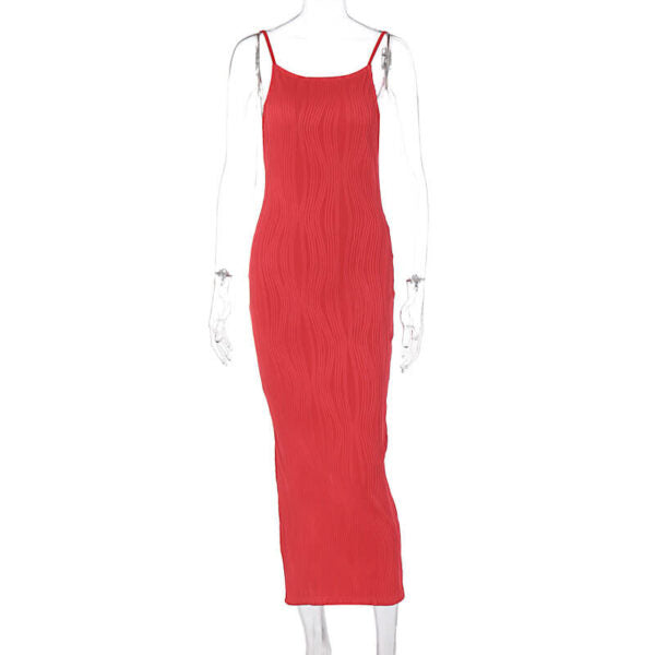 Blair Midi Dress - Red