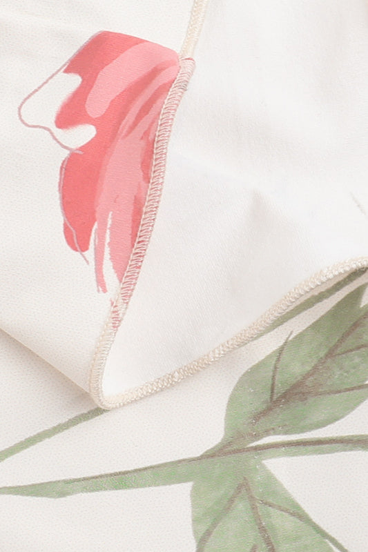 Floral Cami French Style Party Dress