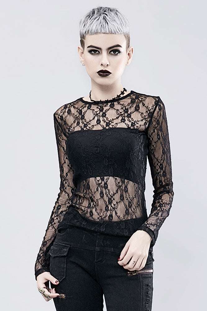 Halloween Stage Gothic Knit Top