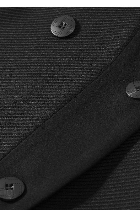 Double Breasted Wool Blend Blazer