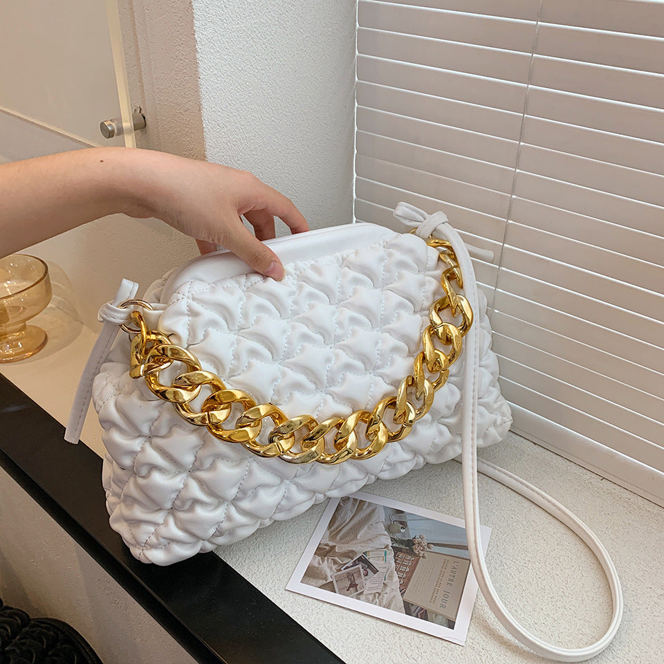 One-shoulder Chain Crossbody Bag