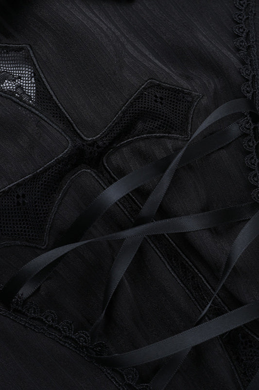 Gothic Palace Style Short Sleeve Blouse