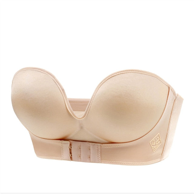 🔥Invisible Strapless Super Push Up Bra - Fashionpara