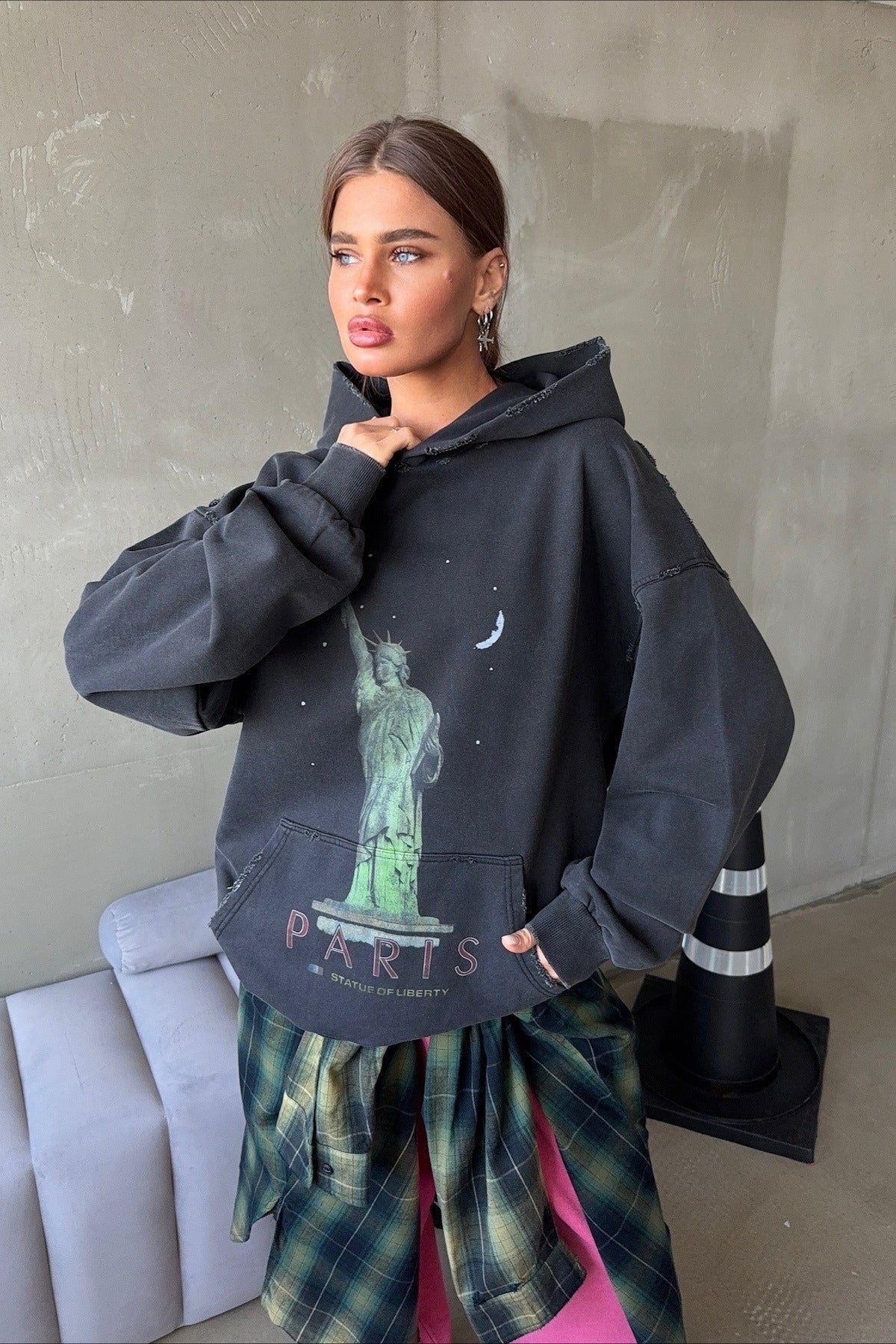 High-Quality Cotton Pullover Hoodie