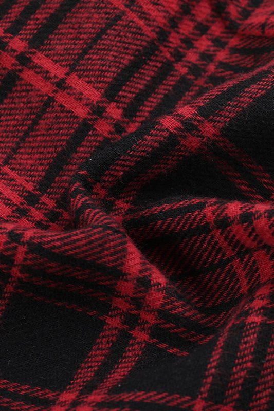 Gothic Plaid Padded Corset Top