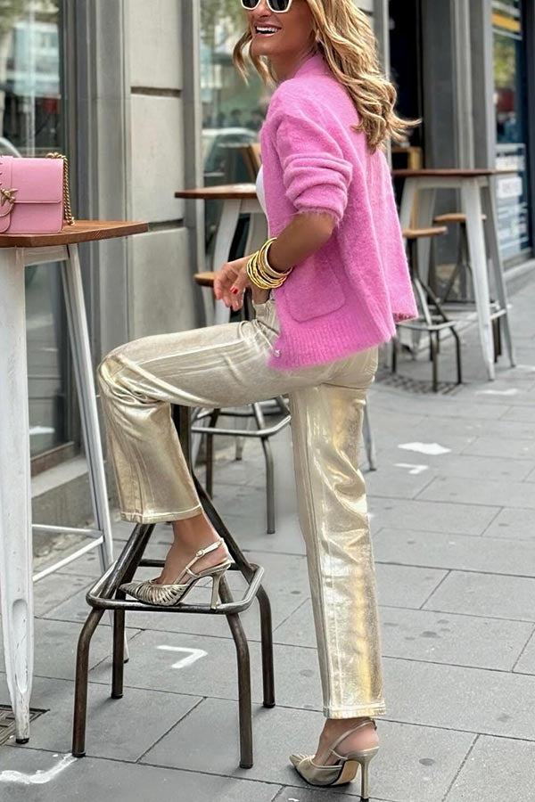 Falling for You Relaxed Cardigan with Pocket for Comfort