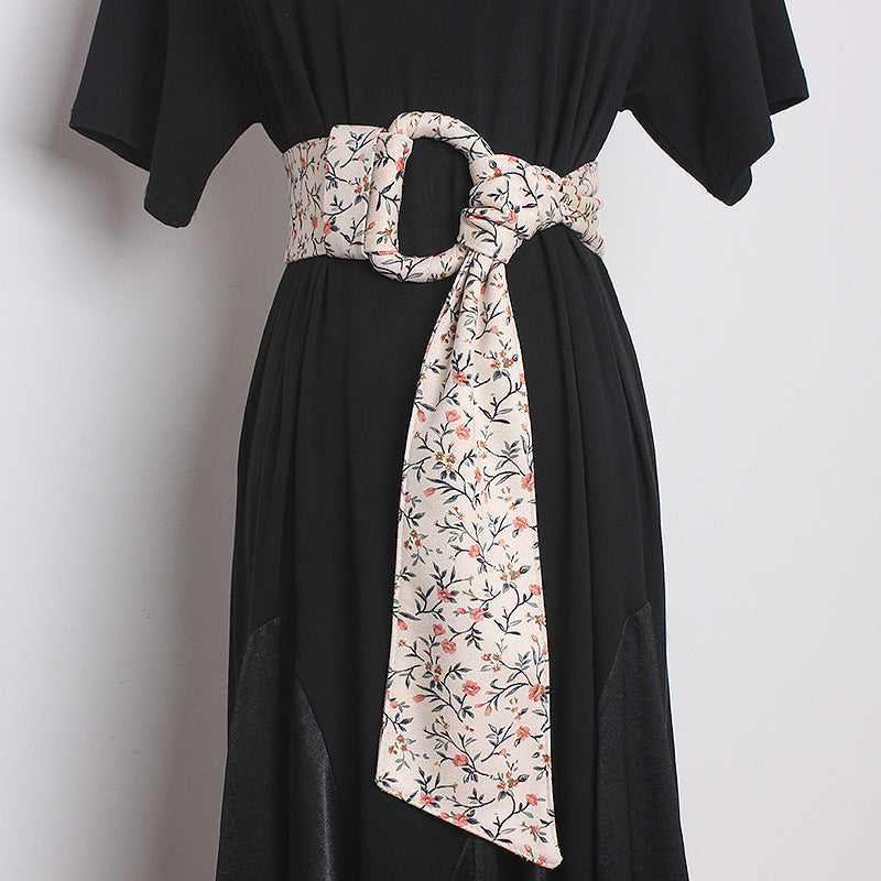 Simple Blossom Printed Belt