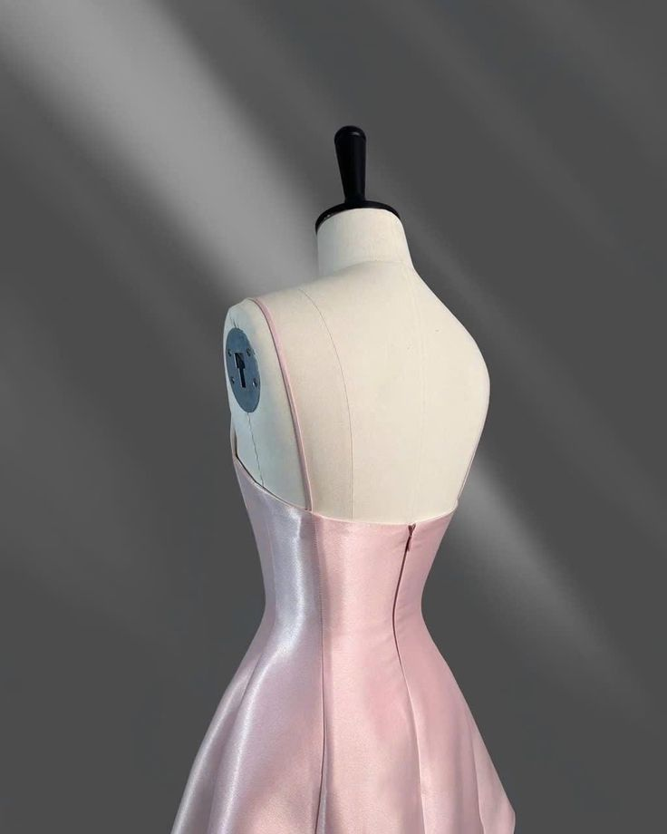 Simple Pink Mini Bridal Dress Elegant Homecoming Dress S200