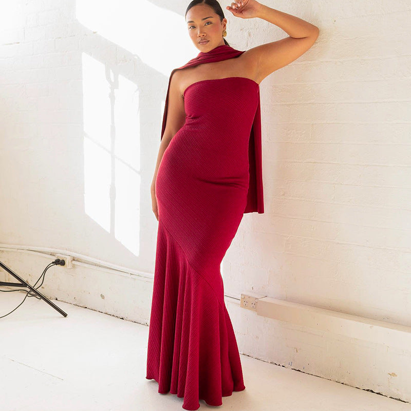 Juliet Maxi Dress - Red