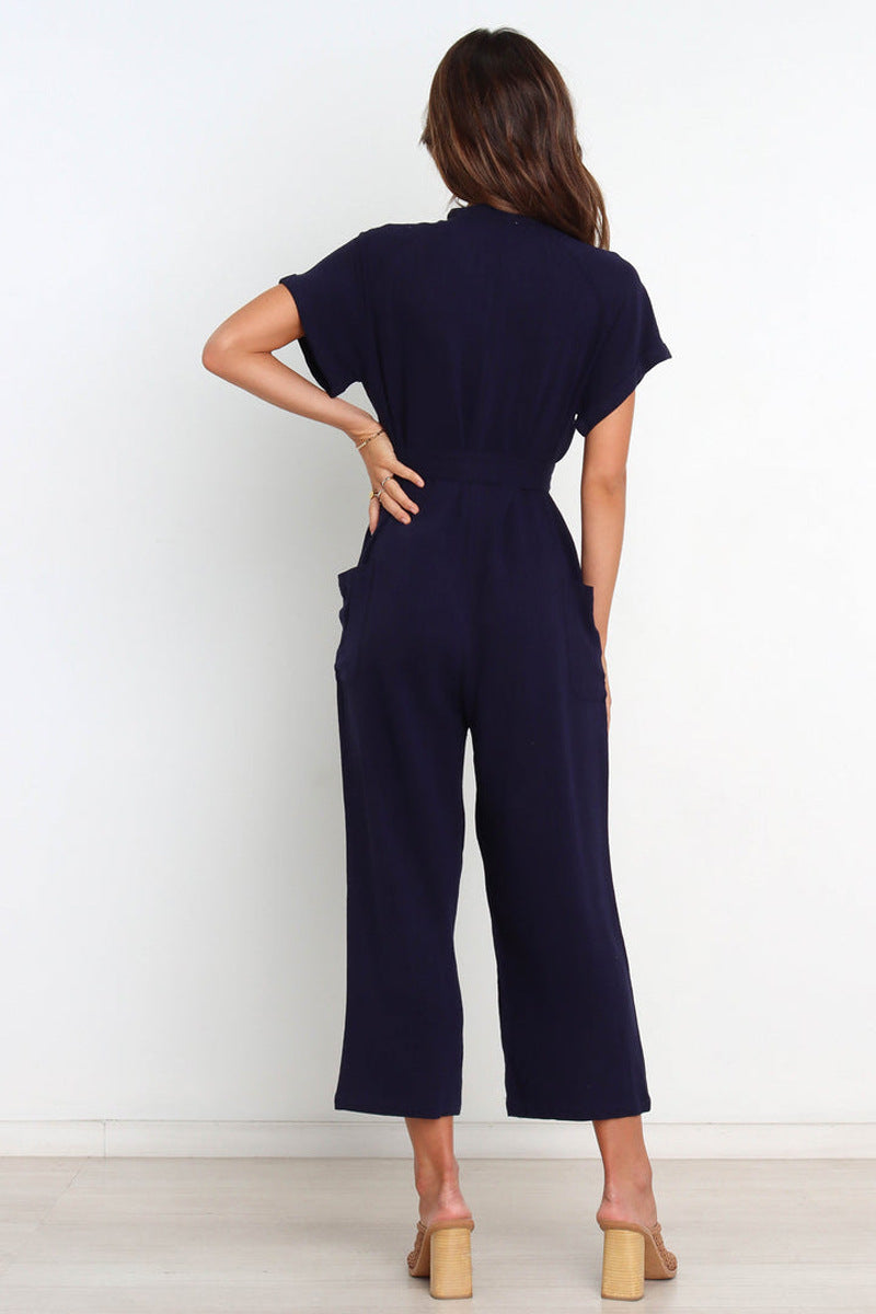 Aria Jumpsuit - Dark Blue