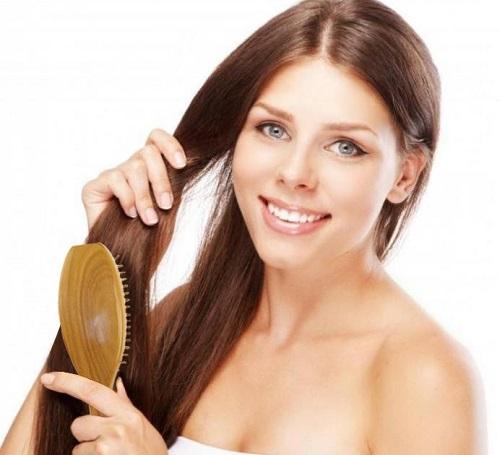 Natural Green Sandalwood Hair Brush