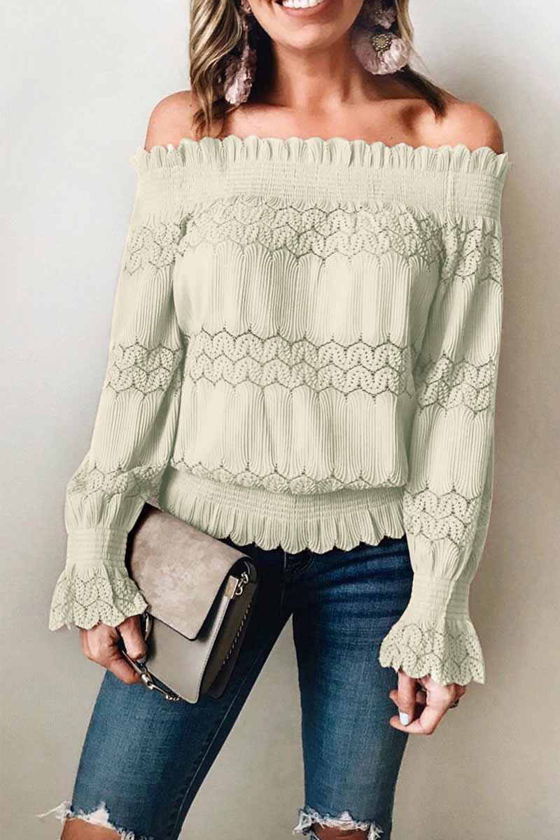 Florcoo Flounce Design Dusty Blouse (7 Colors)