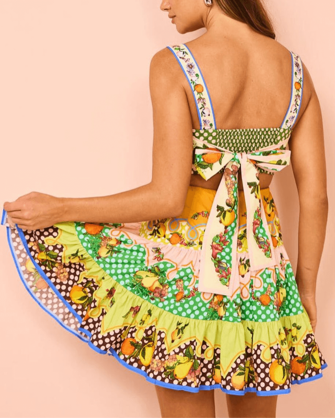 Lemonis Cut Out Mini Dress - Fashionpara