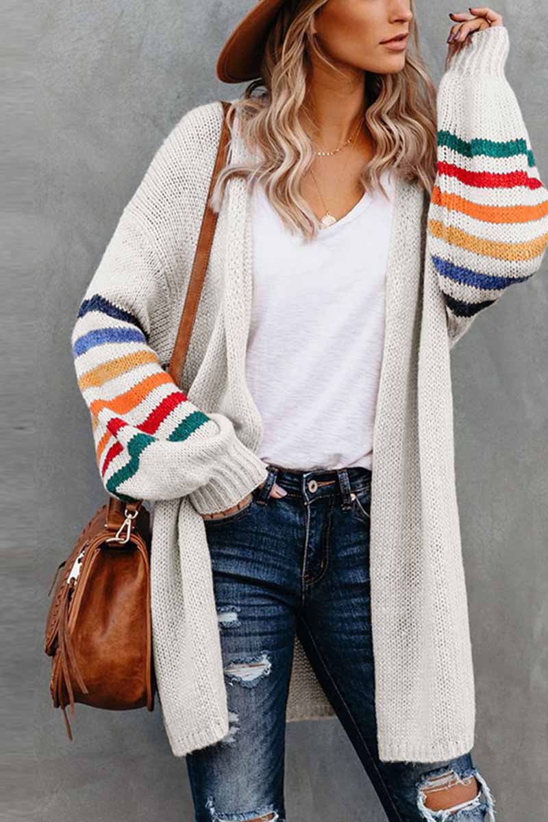 Florcoo Loose Casual Knitted Coat