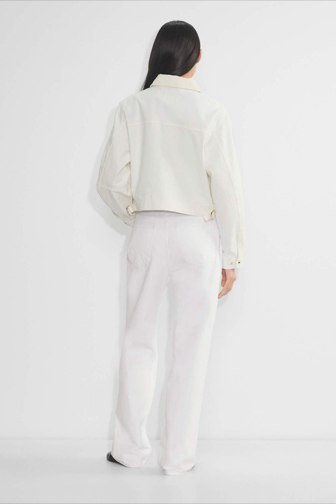 American Vintage Utility Cropped Coat - Fashionpara