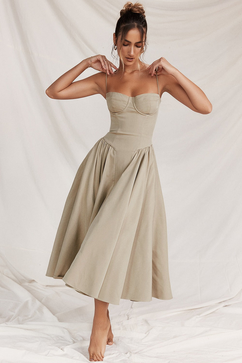 French Vintage Slip Dress