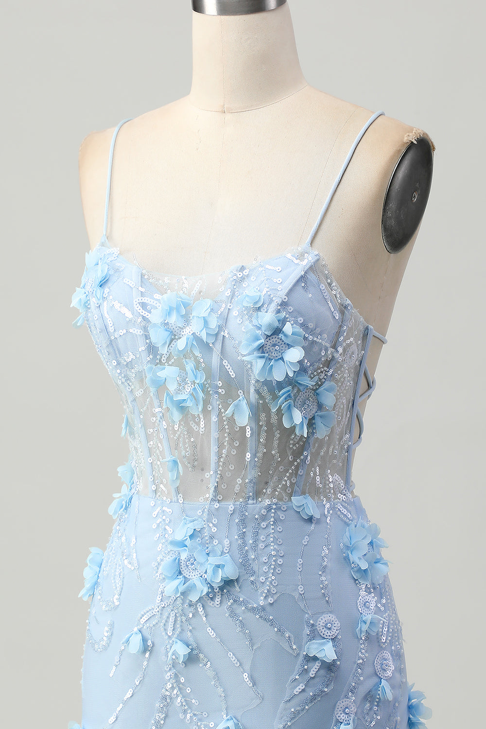 Sequins Beaded Blush Bodycon Short Corset Homecoming Dress