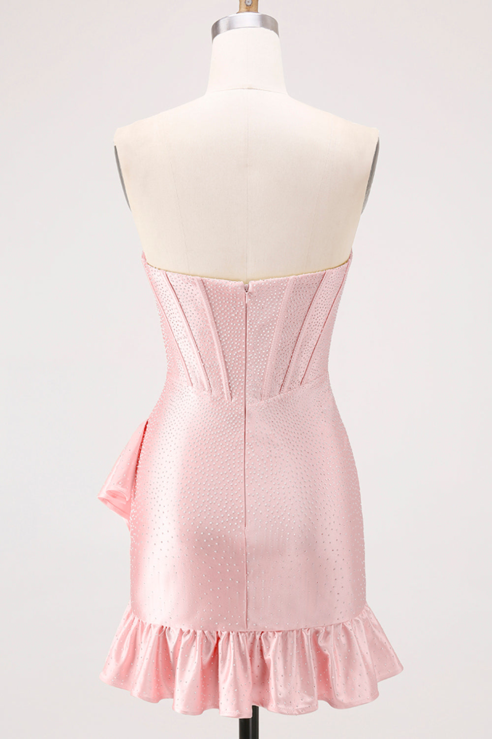 Sparkly Yellow Corset Sweetheart Short Homecoming Dress with Beading