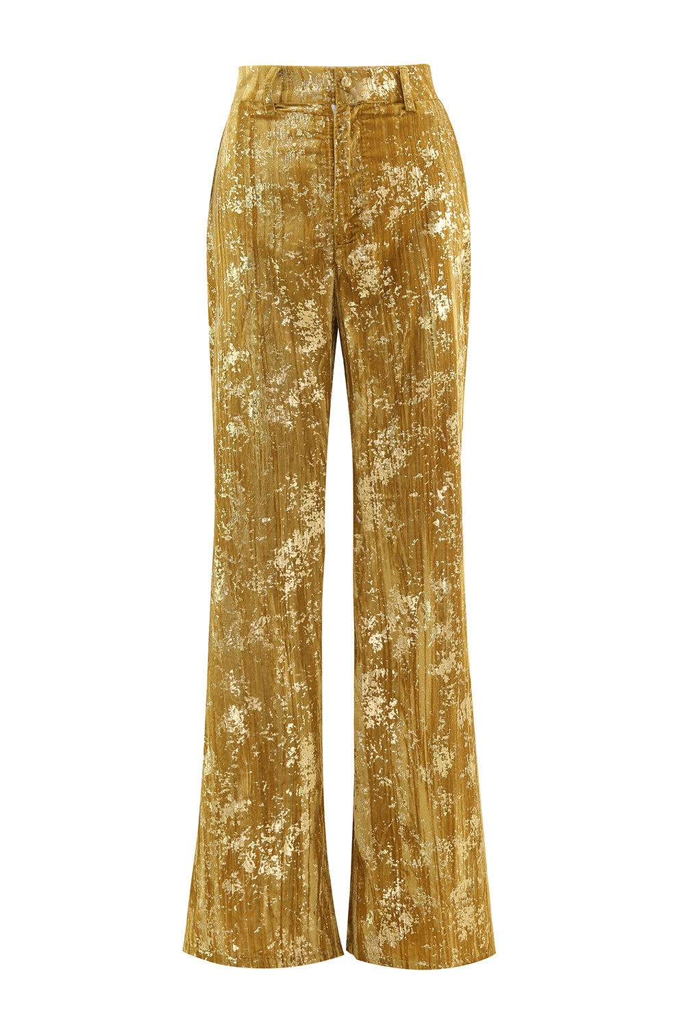 Sparkly Yellow 2 Piece Notched Lapel Women Prom Suits