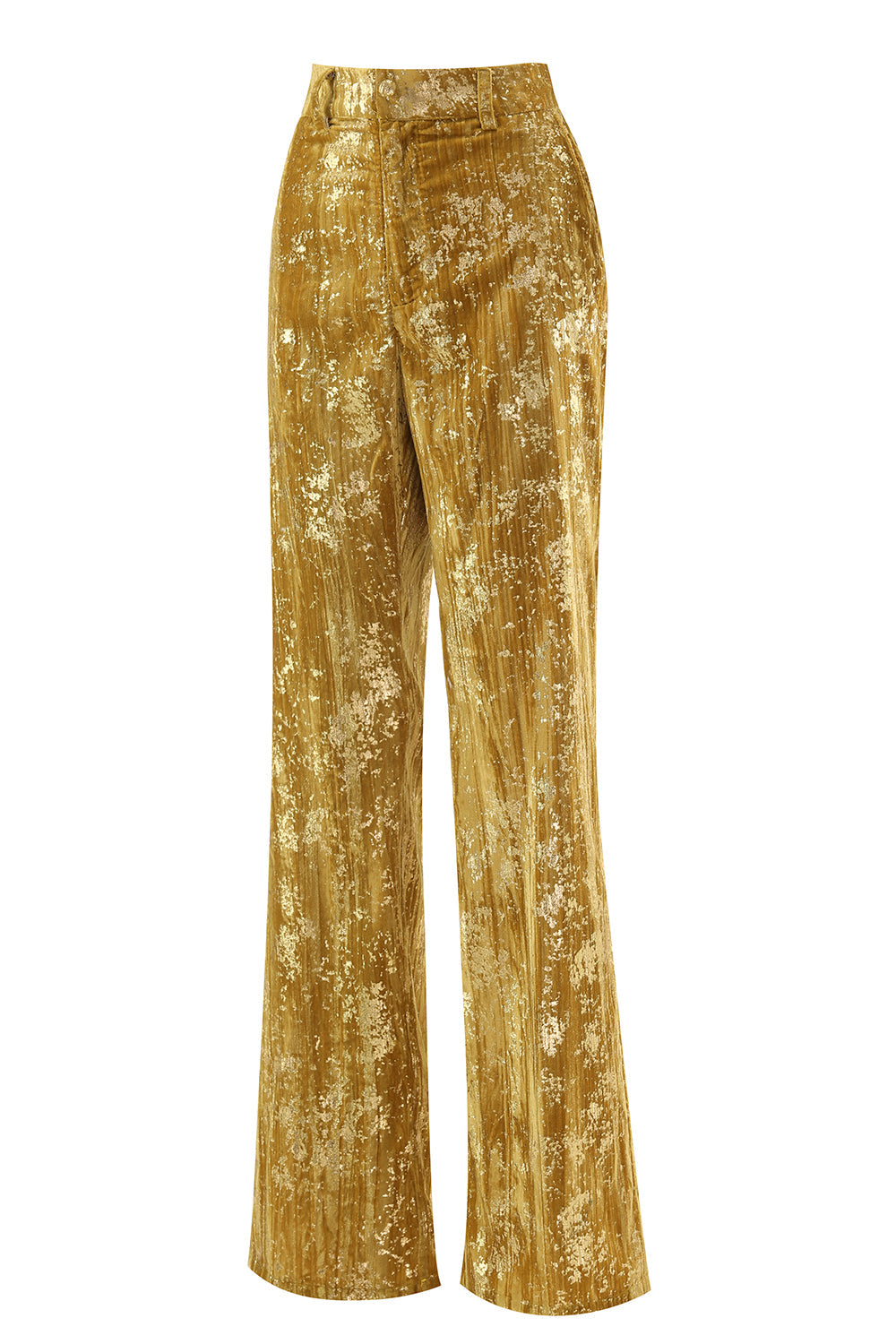 Sparkly Yellow 2 Piece Notched Lapel Women Prom Suits