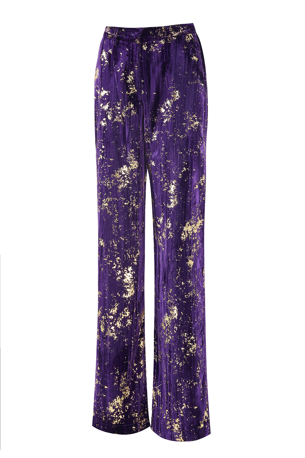 Purple 2 Piece Notched Lapel Women Prom Suits with Sleeves