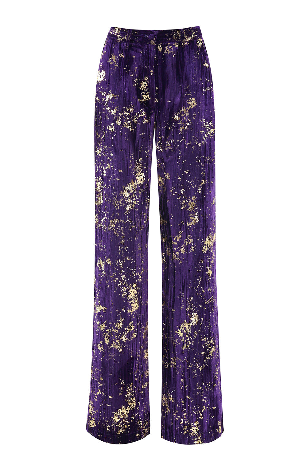 Sparkly Purple Notched Lapel 2 Piece Women Prom Suits