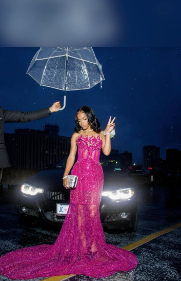 Mermaid Luxurious Black Girl Long Prom Party Dresses Formal Dress Graduation Dress - Fashionpara