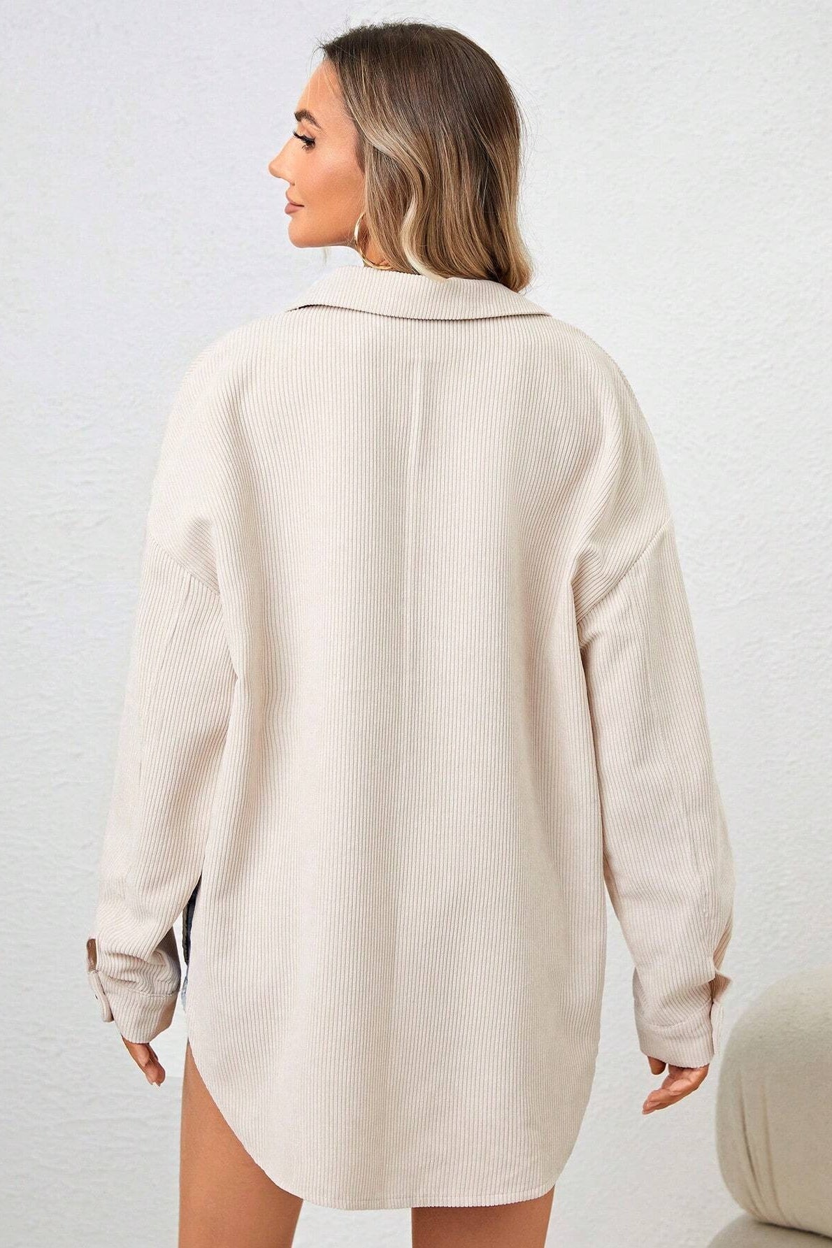 Corduroy Oversized Casual Jacket 4