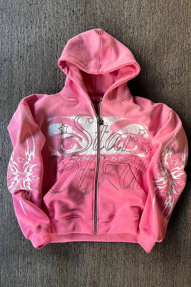 Vintage Street Style Hoodie - Fashionpara