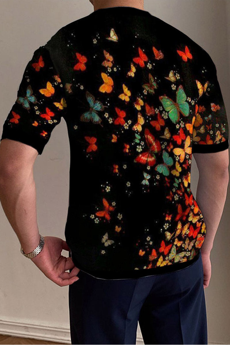 Men's Round Neck T-Shirt - Fashionpara