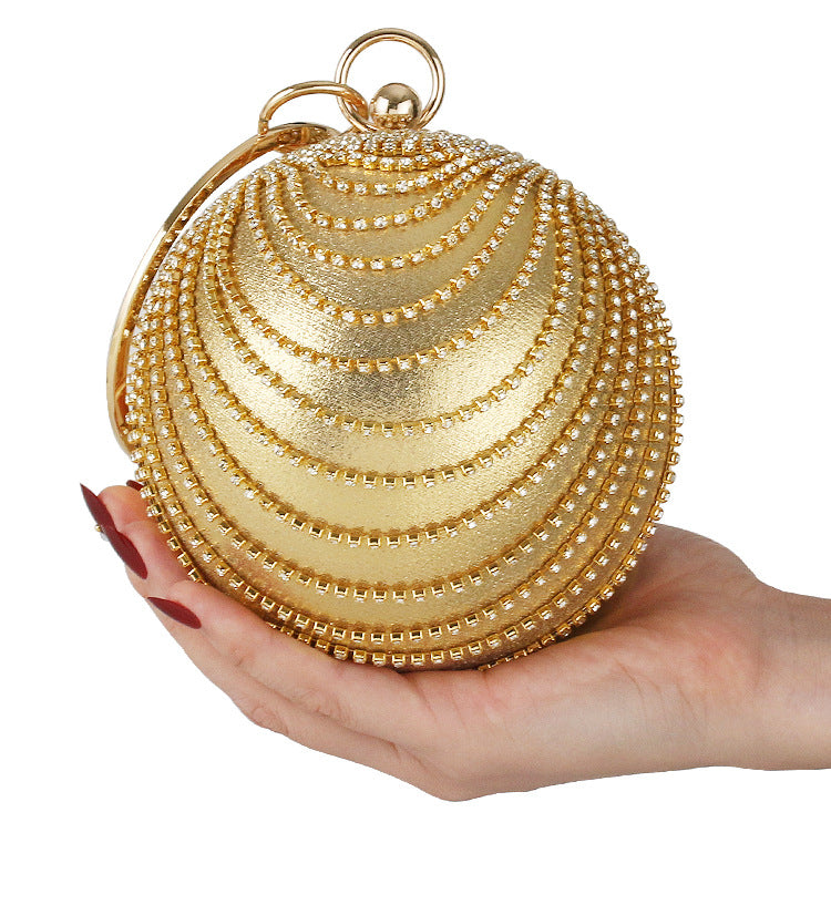 Round Diamond Party Bag