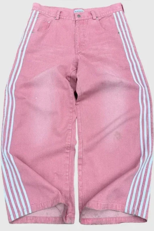 Harajuku Mysterious Letter Patch Pant